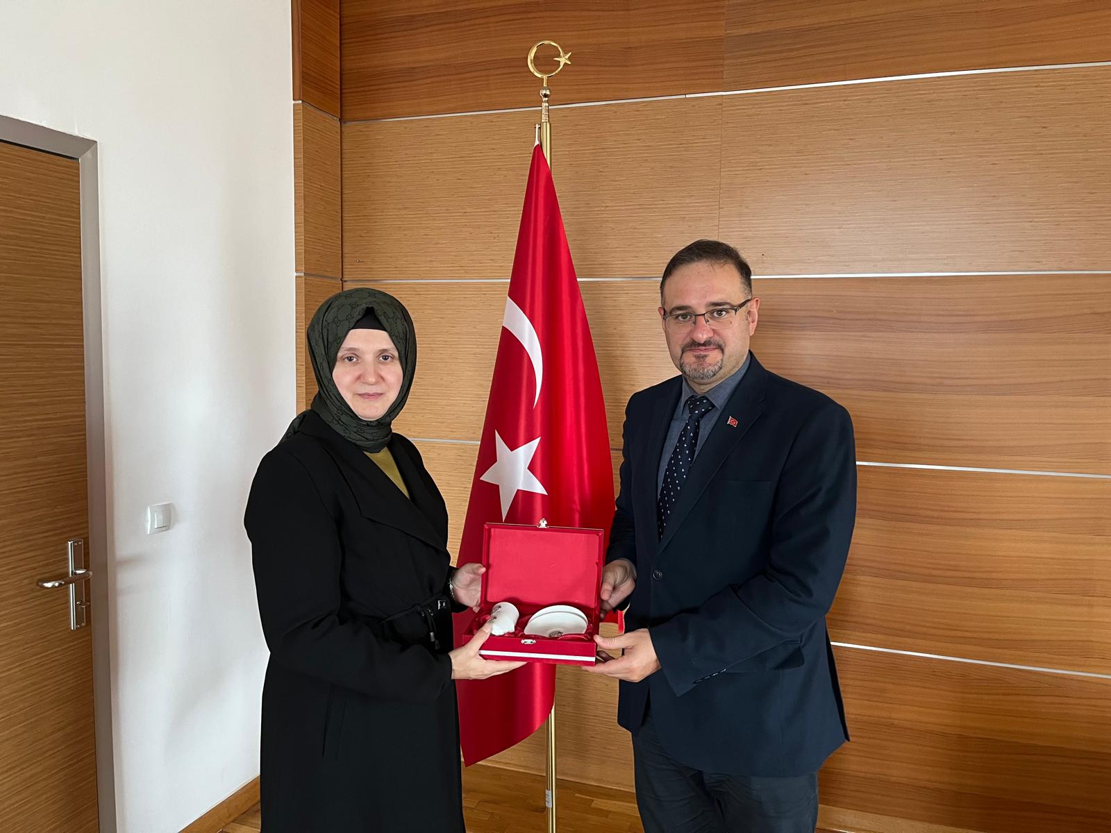 KIZILAY TEKİRDAĞ ŞUBE BAŞKANIMIZDAN ZİYARET