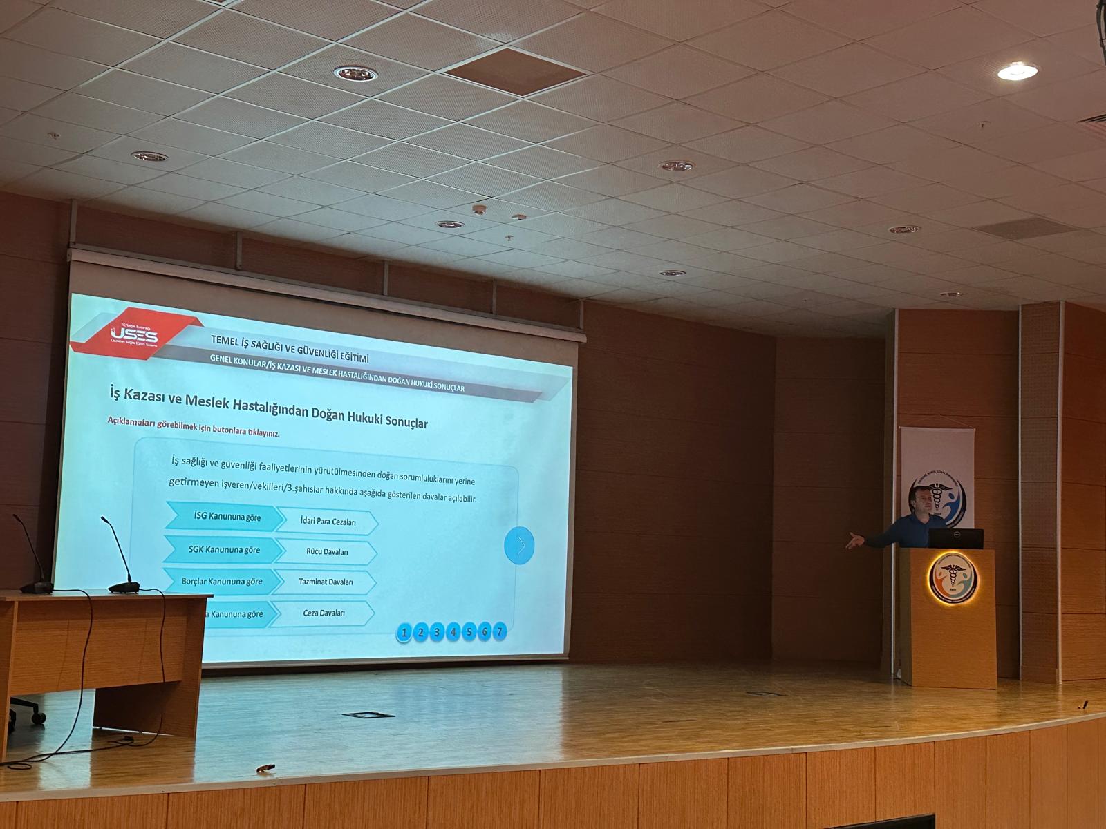 İŞ SAĞLIĞI VE GÜVENLİĞİ EĞİTİMLERİ