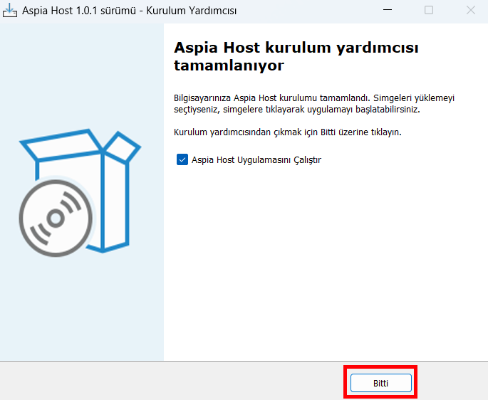 Aspia Host Adım 7