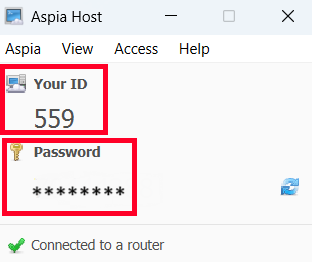 Aspia Host Adım 8