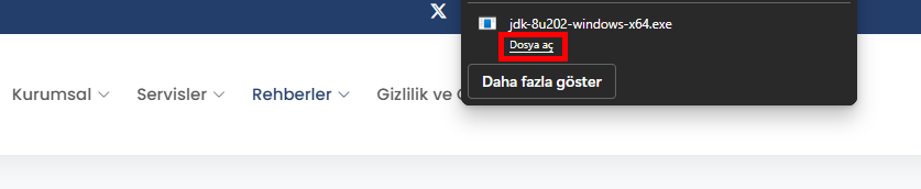 Java Kurulumu