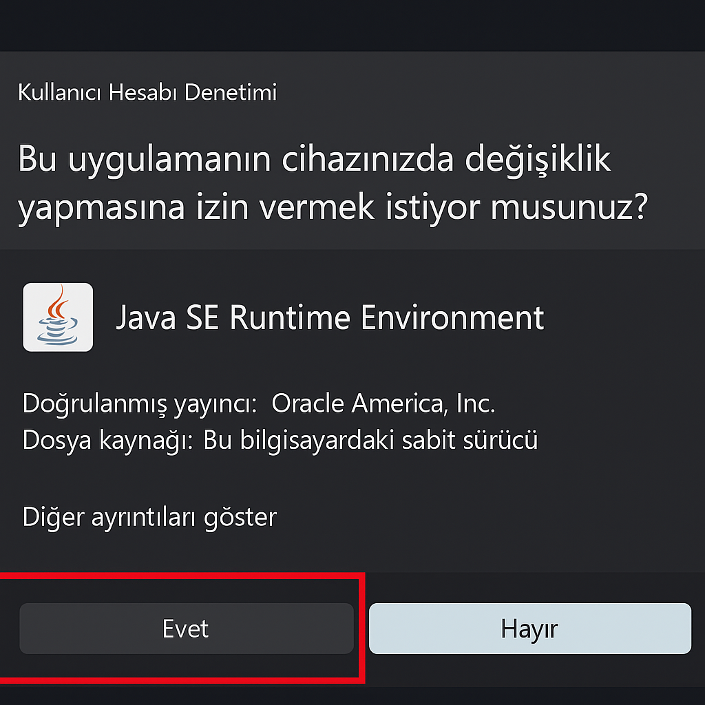 Java Kurulumu