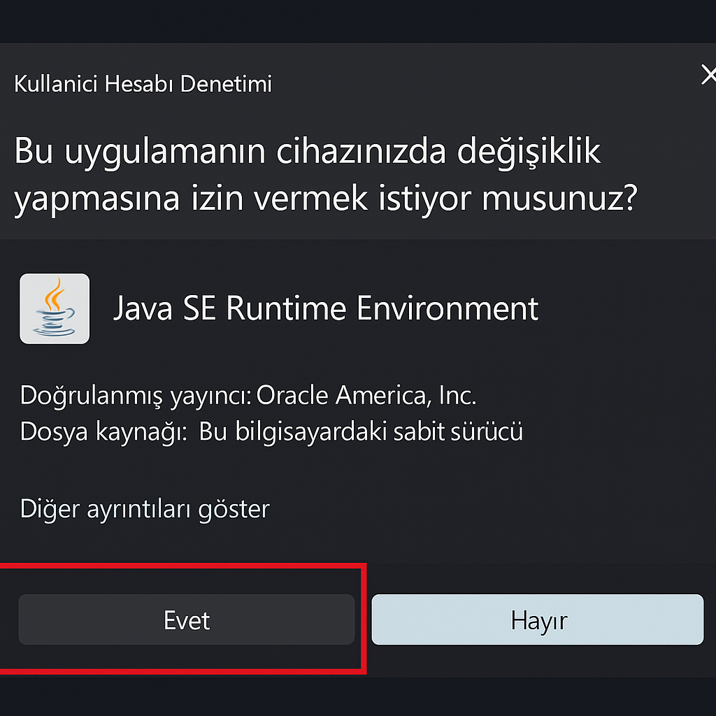 Java Kurulumu