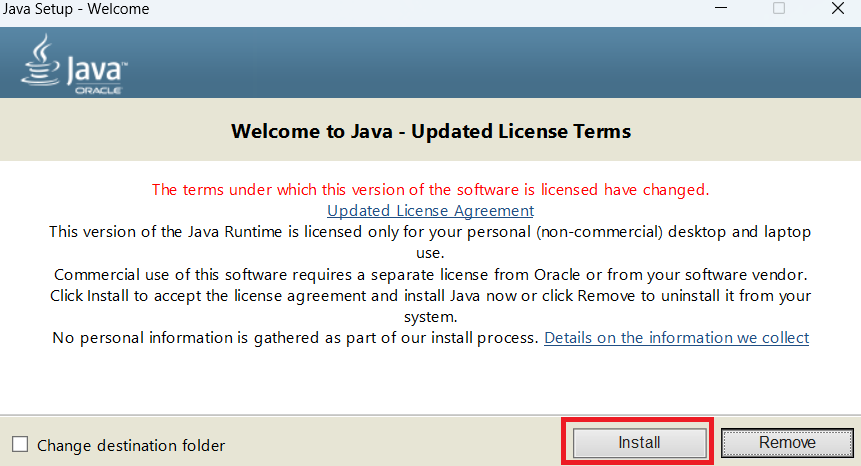 Java Kurulumu